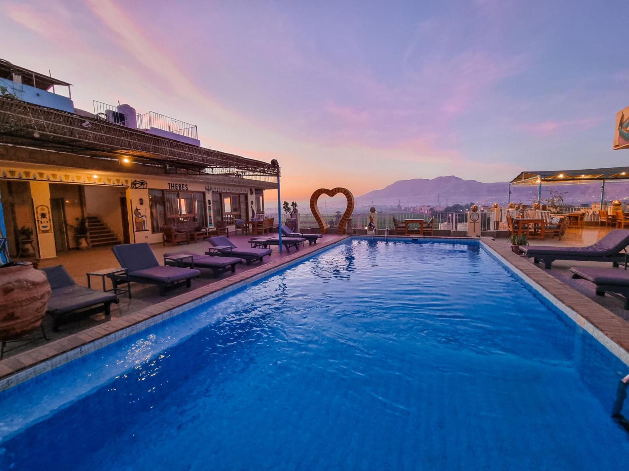לוקסור Thebes Hotel מראה חיצוני תמונה