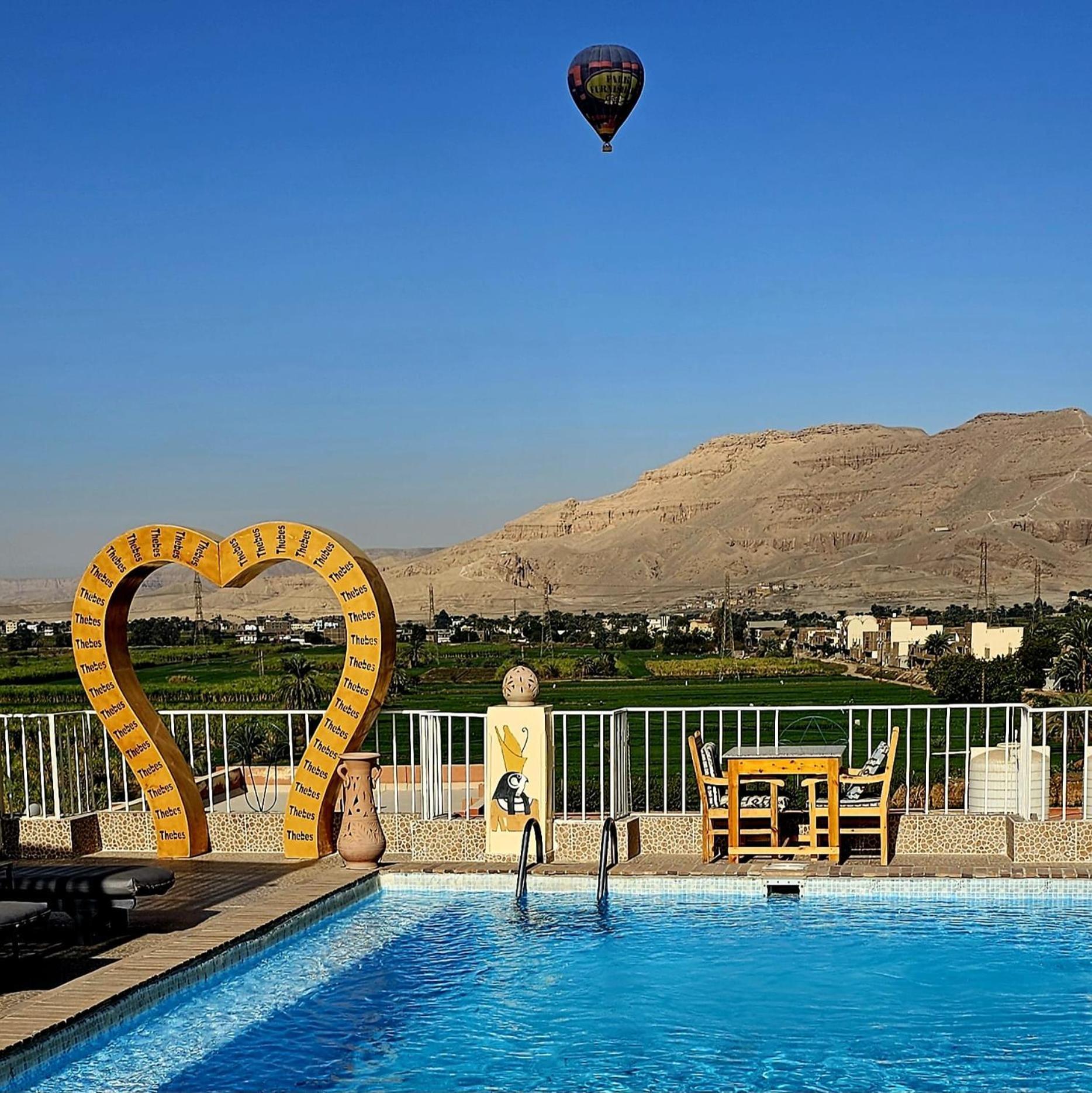 לוקסור Thebes Hotel מראה חיצוני תמונה
