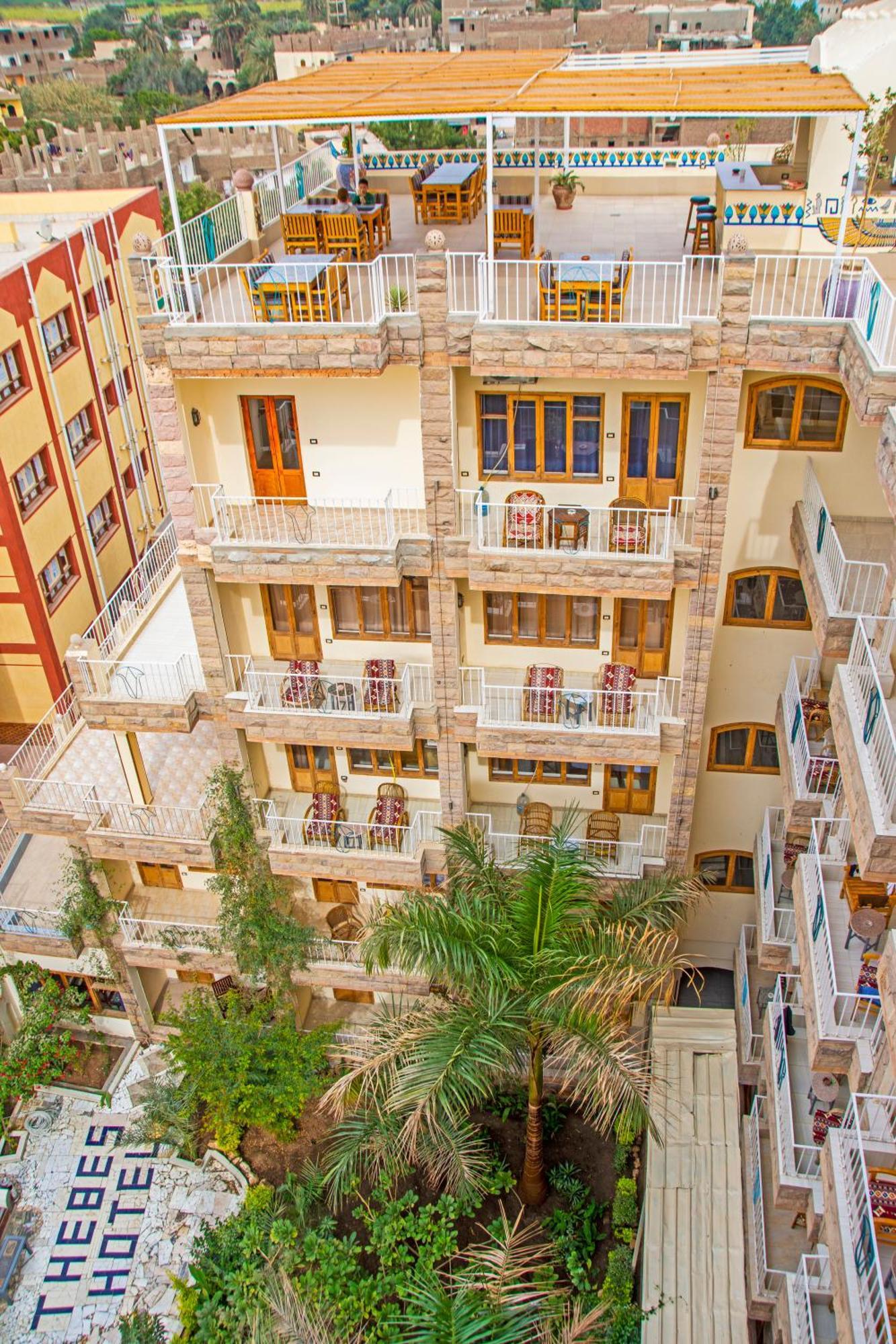לוקסור Thebes Hotel מראה חיצוני תמונה