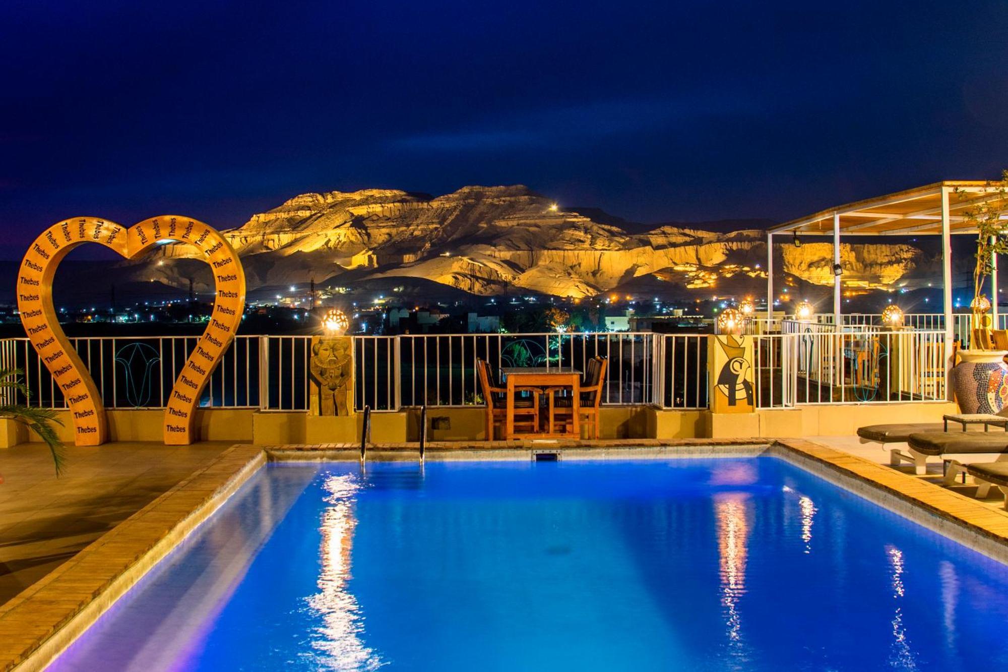 לוקסור Thebes Hotel מראה חיצוני תמונה